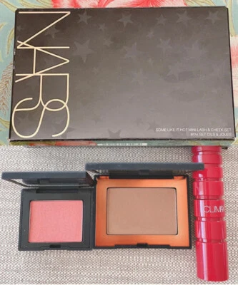 NARS SOME LIKE IT HOT MINI JUEGO DE PESTAÑAS Y MEJILLAS, Orgasmo, Laguna, Nuevo en caja Foto 1 de 4