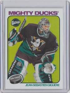 2001-02 Upper Deck Vintage #1 Jean-Sebastien Giguere Anaheim Mighty Ducks - Foto 1 di 1