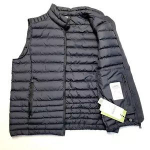 $400 New COLMAR Optimal Channel Quilted LUXEPAD Vest Men's LARGE L Black Puffer - Picture 1 of 10