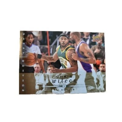 Tarjeta de baloncesto Upper Deck Gold 2008 #174 Chris Wilcox Seattle Super Sonics (E8 Foto 1 de 3