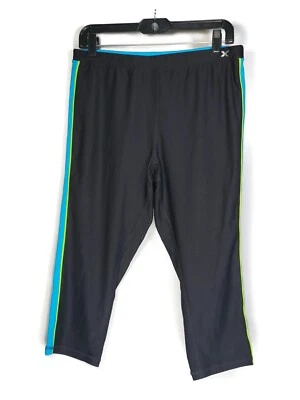 Xersion Performance Fitted Black Stretch Active Pants Size L - Image 1 of 3