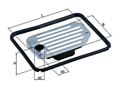 MAHLE Automatic Trans Hydraulic Filter For AUDI 100 Avant A6 A8 4A C4 01F398004 - Image 1 of 2
