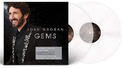 Josh Groban - Gems [Clear Vinyl] NEW Vinyl - Image 1 of 2
