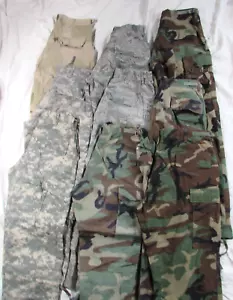 Konvolut 9 US Army Militär BDU Hosen verschiedene Größen & Tarnarten / Muster - Bild 1 von 4
