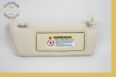 1999 Mercedes W210 E430 E55 AMG Sunvisor Sun Visor Right Passenger Beige OEM - Image 1 of 4