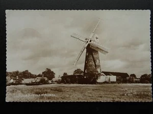 Postal Suffolk A SUFFOLK WINDMILL c1950 RP de Valentine K258 - Imagen 1 de 2