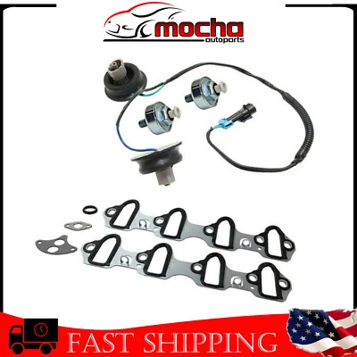 Knock Sensor With Harness Intake Manifold Gasket Kit Set For Chevrolet GM 5.3L - Изображение 1 из 4