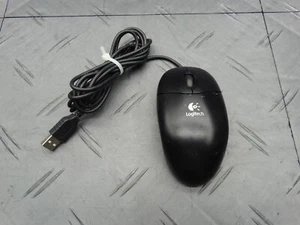 Souris optique filaire Logitech USB M-UAE96 noire - Photo 1/6