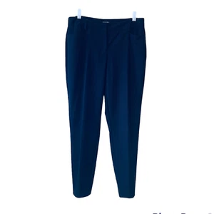 Chadwicks Audry blue stretch straight leg pants size 12P - Picture 1 of 10