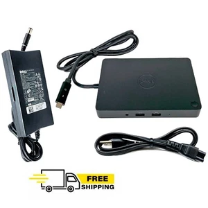 Dell USB-C Dock Station for ASUS ZenBook 3 UX390 UX390U UX390UA w/130W PSU - Picture 1 of 6