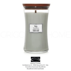 Woodwick - Candela Clessidra Grande - Lavender e Cedar - Rivenditore - Picture 1 of 3