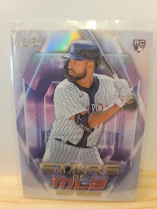 2023 Topps Series 1 #SMLBC-26 Riley Greene Stars of MLB Chrome RC Detroit Tigers - Picture 1 of 2