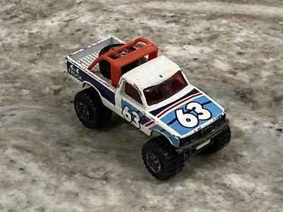 Matchbox 1981 Open Back Truck #63 Diecast 4X4 Truck Macau 2865 - Image 1 of 4