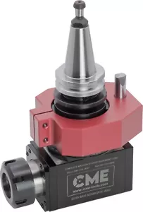 ISO30 ER32 Fixed Angle Head Collet Chuck 90° Angle 1:1 Gear Ratio #AH-ISO30-ER32 - Picture 1 of 6