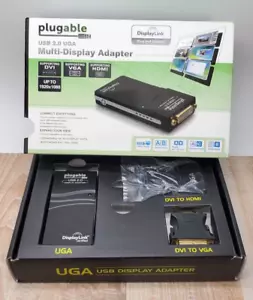 Plugable USB 2.0 UGA Multi-display adapter, UGA-165 T19 - Picture 1 of 2
