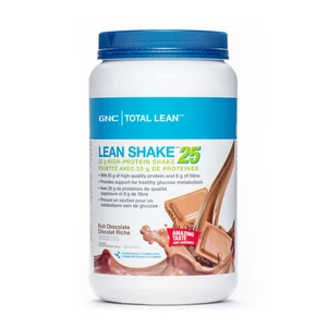 GNC Total Lean Lean Shake 25 Rich Chocolate Flavor Metabolize Fats 800g NEW - Picture 1 of 1