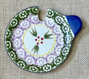 Sottobicchiere coperchio tazza Temptations Old World ricambio verde chiaro viola blu - Foto 1 di 3
