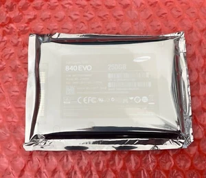 SAMSUNG SSD 840 EVO 250GB 2.5" SATA 6Gs Solid State MZ-7TE250 MZ7TE250HMHP #S-35 - Picture 1 of 3
