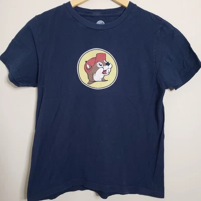 Camiseta preta Buc-ees Beaver Alabama infantil juvenil grande - Imagem 1 de 4