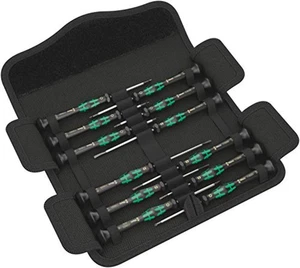 Juego de destornilladores de micro precisión Wera Tools 73675 Kraftform, 12 piezas - Imagen 1 de 24