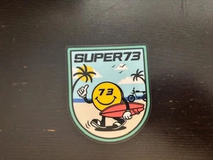 PEGATINA SUPER73 SP73 BICICLETAS ELÉCTRICAS APPRX 2,5X3 - Imagen 1 de 1