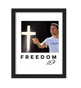 Foto enmarcada de Charlie Kirk libertad de expresión - Imagen 1 de 1