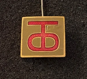 US Army 90th Division Patch Type PB Pinback NHM DUI DI Insignia Crest Pin - Picture 1 of 4