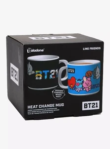 BTS Line Friends BT21 11 Unzen Wärmewechsel Keramik Kaffeebecher Paladone KPop - Bild 1 von 4
