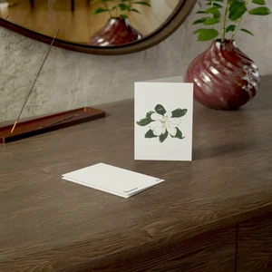 Sybil Rogers Künstler Magnolie Reproduktion Grußkarten (10 und 50 Stück) - Bild 1 von 13