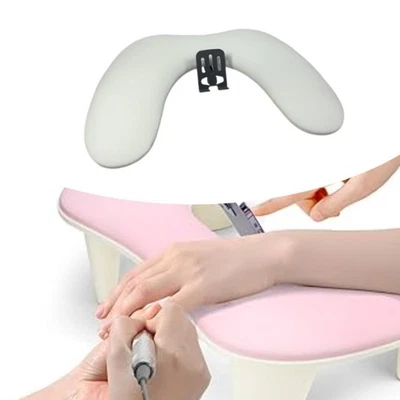Cojín de almohada para reposabrazos de manicura para salón en casa uñas tecnología Foto 1 de 2