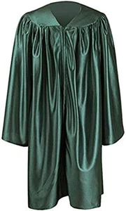 Unisex Shiny Preschool and Kindergarten Graduation Gown Choir Robe for Baby Kids - Picture 1 of 16