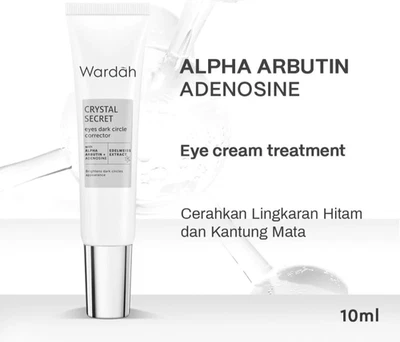 WARDAH Crystal Secret Eyes Dark Circle Corrector 10 ml - Brightening Under Eye - Image 1 of 4
