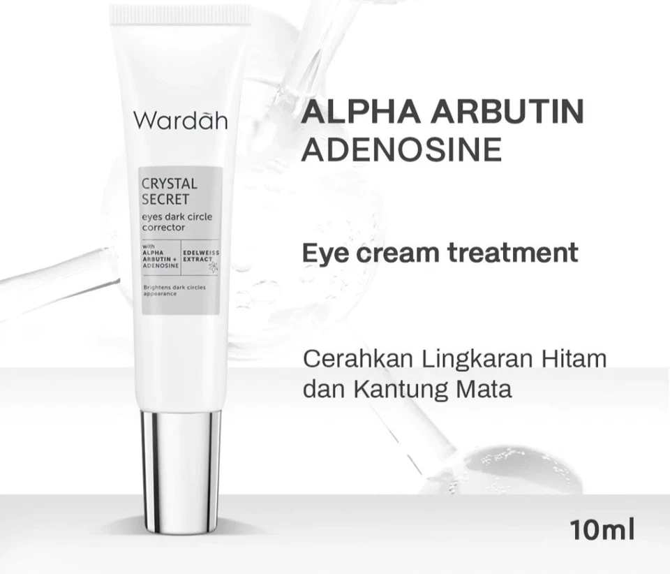 WARDAH Crystal Secret Eyes Dark Circle Corrector 10 ml - Brightening Under Eye - Image 1 of 4