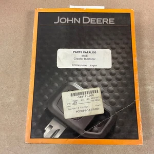 John Deere 450E MANUAL DE PIEZAS CATÁLOGO LISTA DE LIBROS TRACTOR EXCAVADORA SOBRE ORUGAS, PC2036 - Imagen 1 de 4