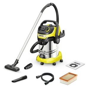 4054278663517 Kärcher WD 6 P S V-30/6/22/T Black, Stainless steel, Yellow 30 L 1 - Bild 1 von 6