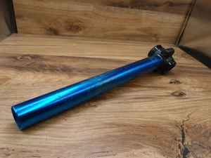 Alpinestars plain seatpost for MTB 29.8 mm blue anodised - Picture 1 of 15