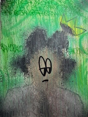 Original Artwork "SpraySquirt" by Detroit Graffiti Artist Richie Blanko - Image 1 of 4