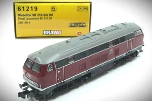 1:160 Spur N Brawa 61219 Diesel-Lokomotive BR 216 DB digital mit Sound neuw. OVP - Bild 1 von 11