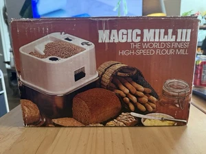 Magic Mill III High Speed Counter Top Getreidemühle in Box SUPER ZUSTAND - Bild 1 von 7