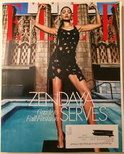 ELLE Magazine~September 2023~Zendaya Serves Guide to Fall Fashion~LIKE NEW - Foto 1 di 2