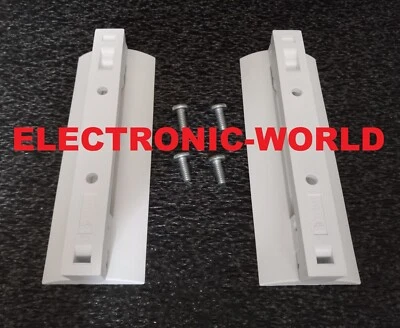 MINT Pair of Genuine Bose 151SE 161 OEM White Wall Mount Speaker Swivel Brackets - Image 1 of 4