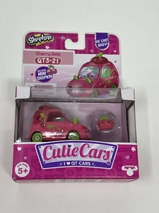 Shopkins Cutie Cars QT3-21 Cherry Ride Kitty Cat Die-Cast Car RETIRED RARE - Picture 1 of 2
