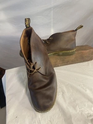 Botas Desierto Hombre Dr. Martin Cuero Marrón Cabrillo Caballo Loco-Talla 12M Foto 1 de 4