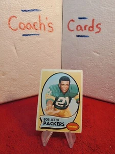 1970 Topps NFL Bob Jeter #182 Green Bay Packers  - Picture 1 of 3