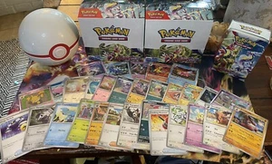 200 Pokémon TCG Scharlachrot & Violett Großpackung Karten Holo & Reverse Allgemein Neuwertig - Bild 1 von 3