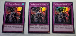 Yugioh! 3x Tri-Brigade Revolt 1st Ed. engl. RA01-EN079 Super Rare play set - Picture 1 of 1