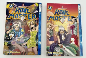 Rave Master Manga Lot Vol 2-3 Hiro Mashima Tokyopop - Bild 1 von 6
