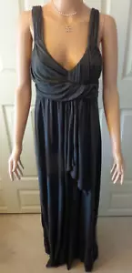 New York & Co. Streetwearđź’—Gray Goddess Soft Stretch Maxi Dress*M - Picture 1 of 8