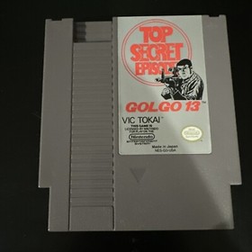 Golgo 13: Top Secret Episode (Nintendo,  NES), Tested, Cleaned, Works!
