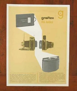 GRAFLEX FILM HOLDER SALES BROCHURE/62685 - Picture 1 of 1
